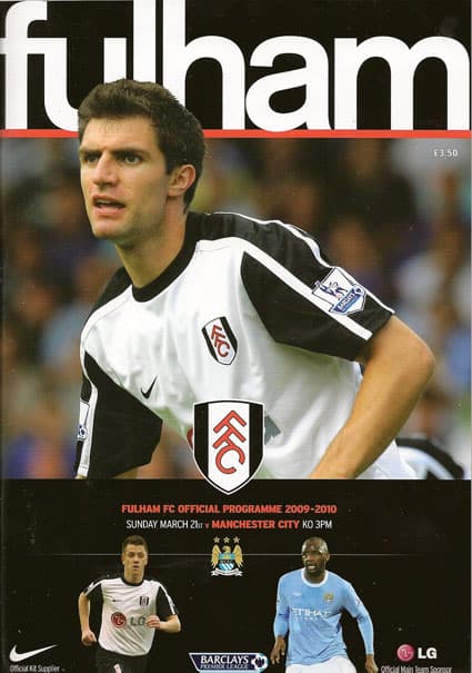 Fulham FC v Manchester City FC